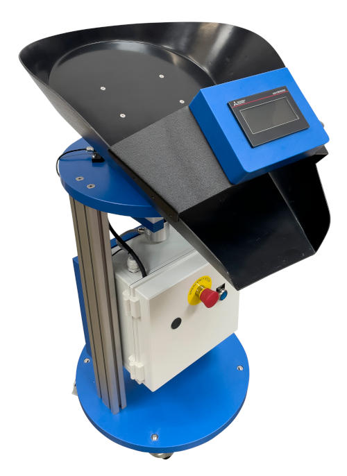 Rotary chute box filling systems for conveyors